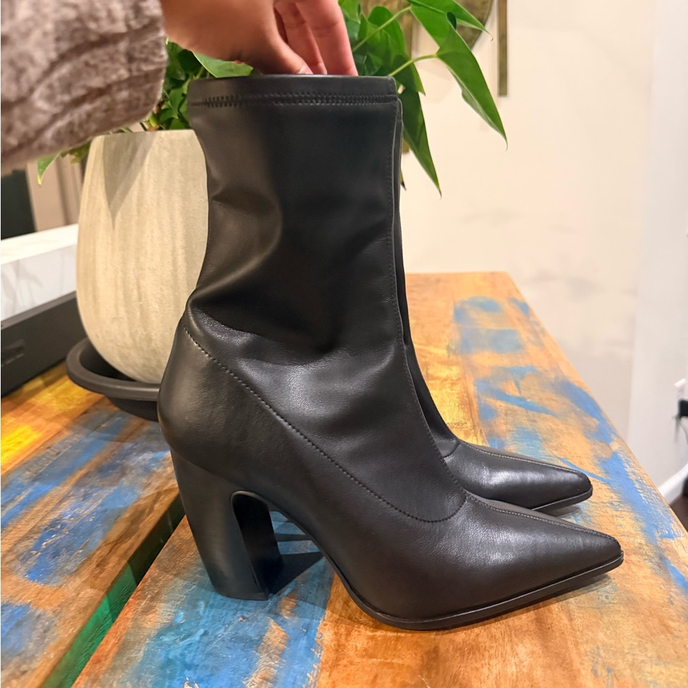 Vince Camuto Black Ankle Boots